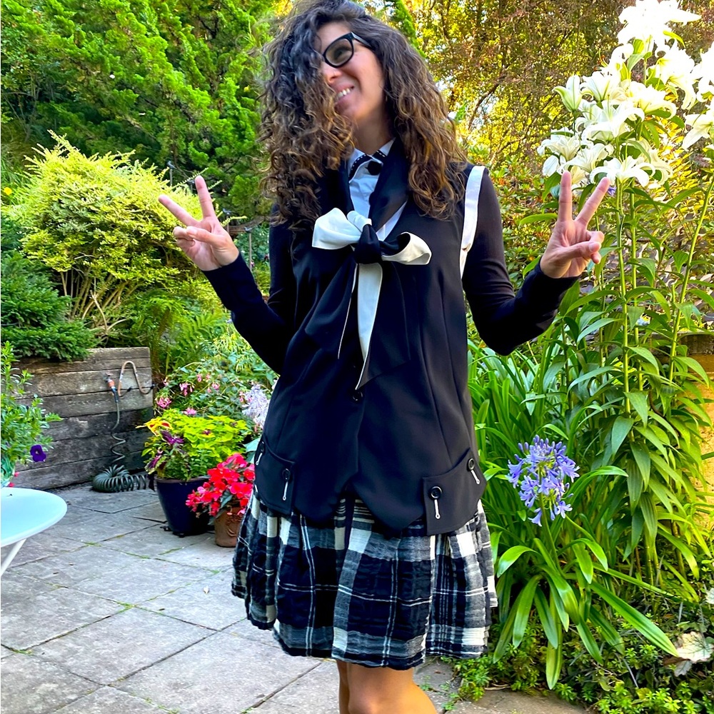Bleu Blanc Rouge “schoolgirl” dress